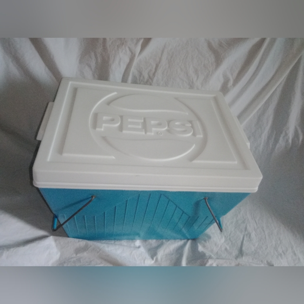 Vintage Pepsi Drink Food Cooler 1970s